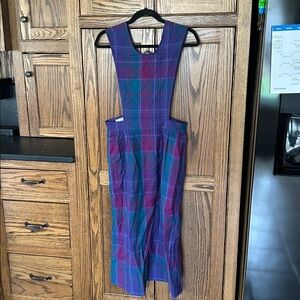 1970’s Vintage Pendleton Tartan Pinafore Jumper